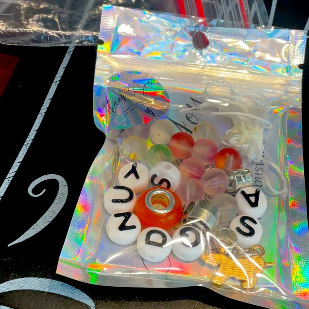 Beads and charms